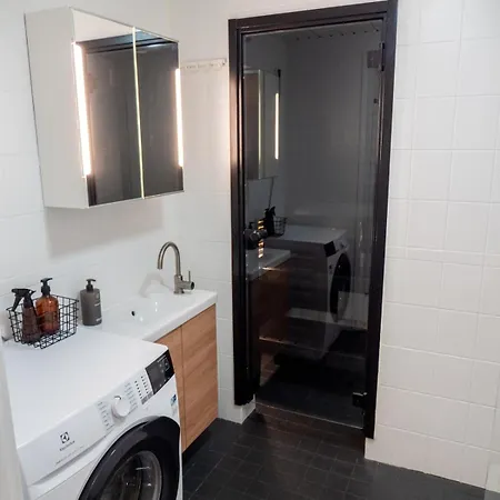 Lägenhet Two-room Flat With Sauna, Glazed Balcony And Free Parking Lot