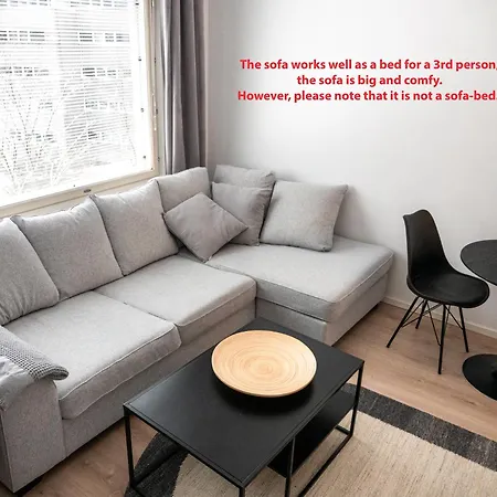 Two-room Flat With Sauna, Glazed Balcony And Free Parking Lot * Helsinki