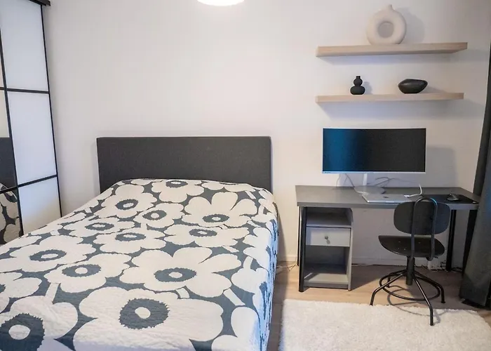 Two-room Flat With Sauna, Glazed Balcony And Free Parking Lot Διαμέρισμα *